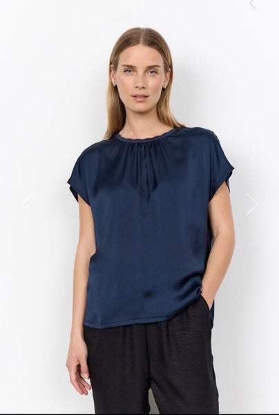 27731 Satin Top Navy
