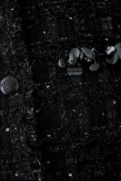 94819 Boucle Black Jacket