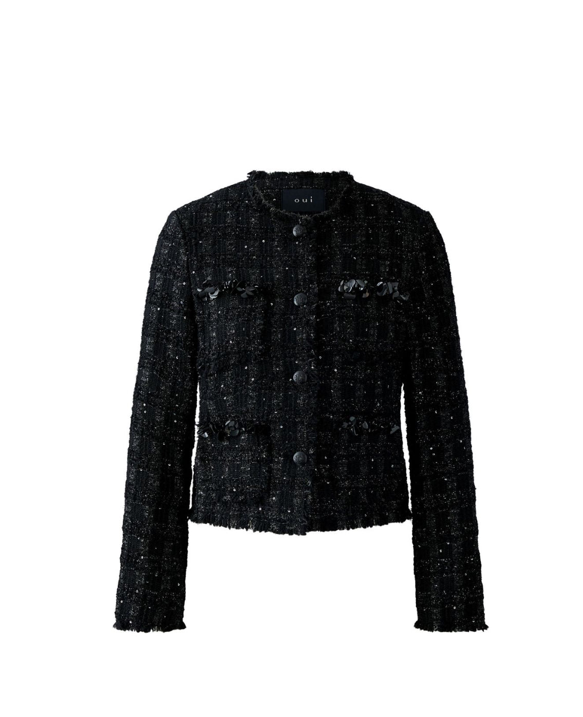 94819 Boucle Black Jacket