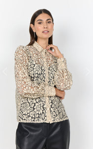 40885 Lace Blouse Cream