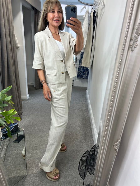 4915 Claudette Linen Trouser
