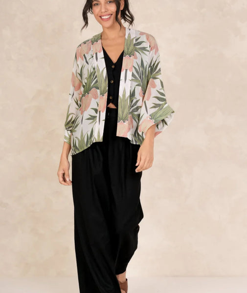 Kimono Deco Bud Ivory