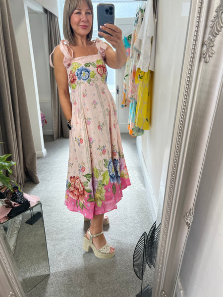 Nora Midi Dress Bloom
