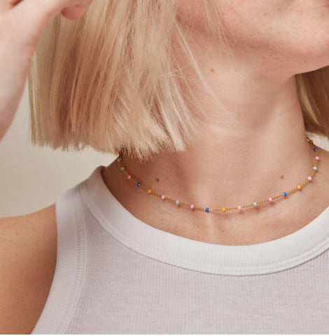 N55 Lola Beaded  Necklace
