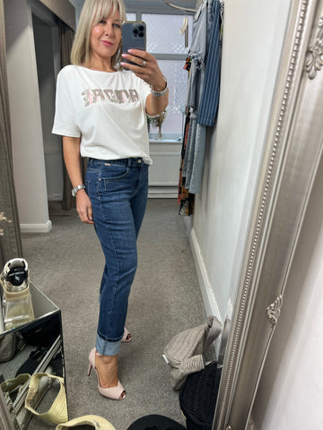 92139 Amoure T-Shirt with Tassles