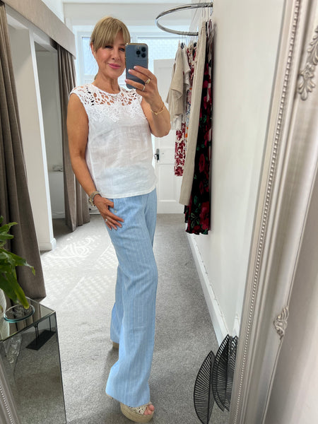 4915 Claudette Linen Trouser
