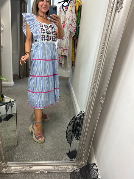 323 Pinstripe Dress
