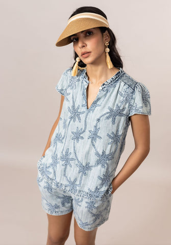 Claire Palm Tree Top