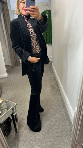CMR9645 Cord Black Blazer