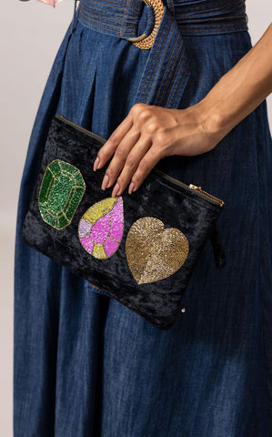 Pouchette Beaded