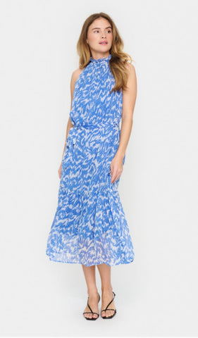 Elfa Patterned Blue dress