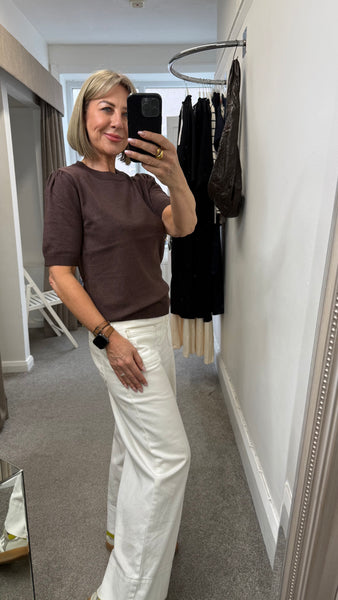 Mila Short Sleeve Sweater