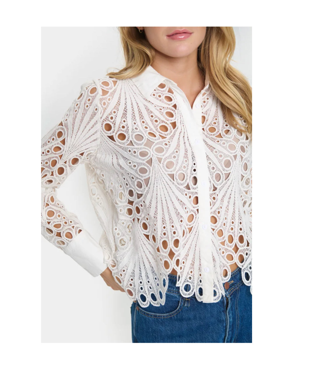Jilianna Lace Shirt