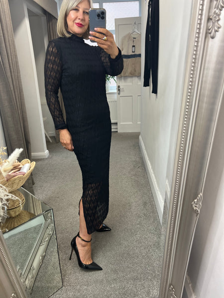 Hattie Stretch Tube Long Dress