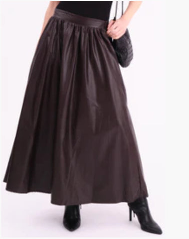 Sophie Faux Leather Skirt