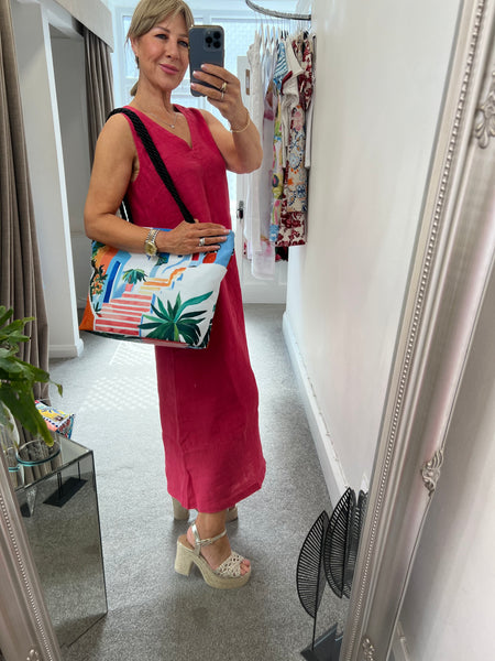 26223 Linen Dress