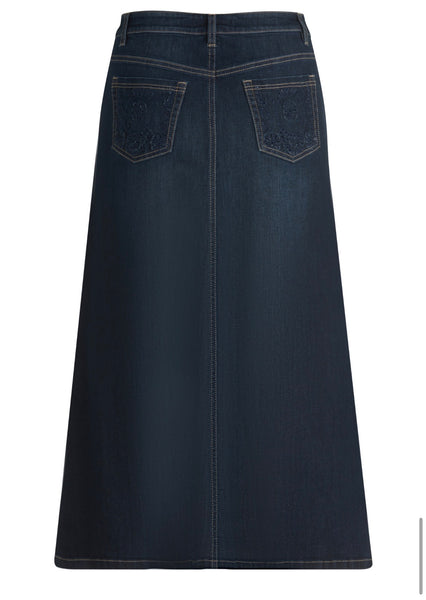9478 Denim Skirt