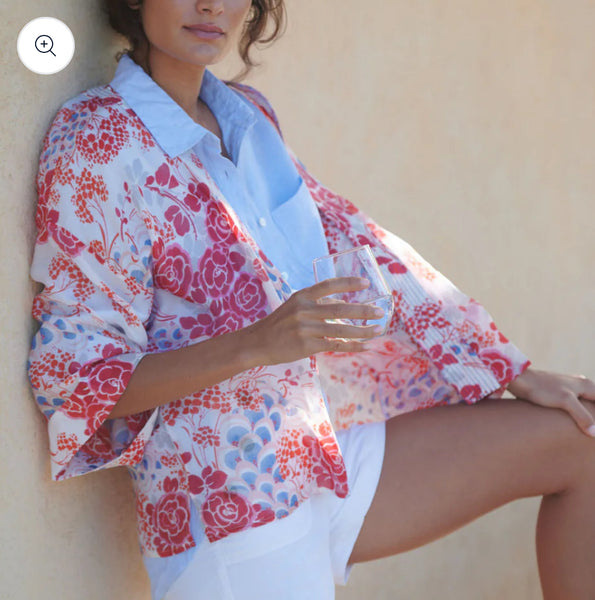 Kimono Confetti Scarlet