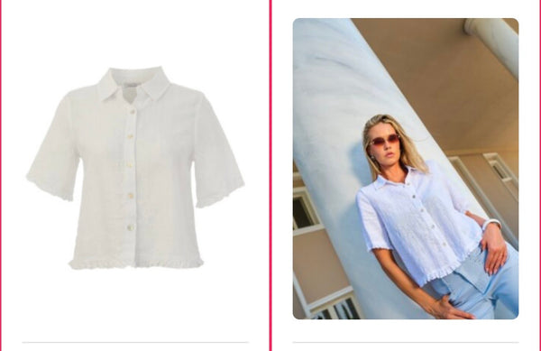 26221 Linen Blouse