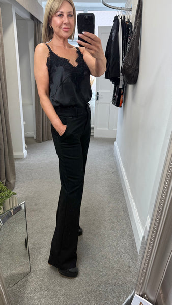 4595 Colette Punta Black Or Navy Trouser