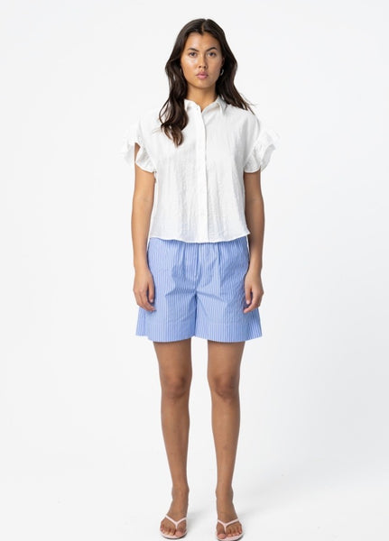 262 1218 Shirt With Ruffles