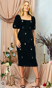Bettina Velvet Dress