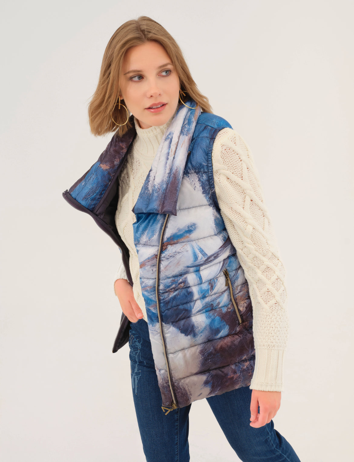 75853  Gilet Blues