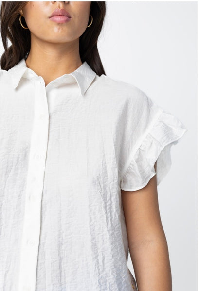 262 1218 Shirt With Ruffles