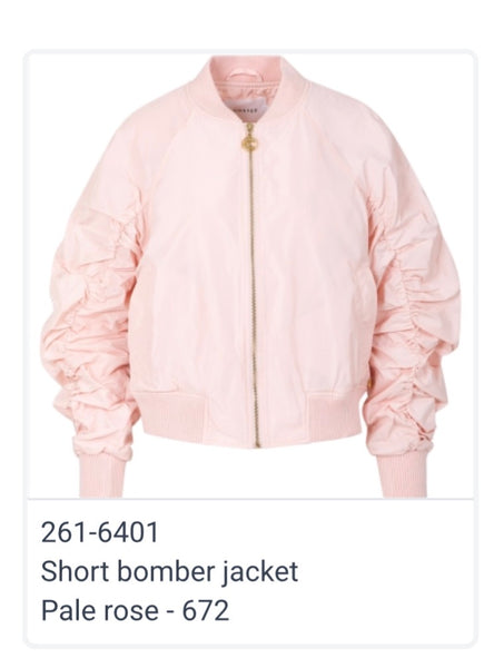 261 6401 Pink Bomber Jacket