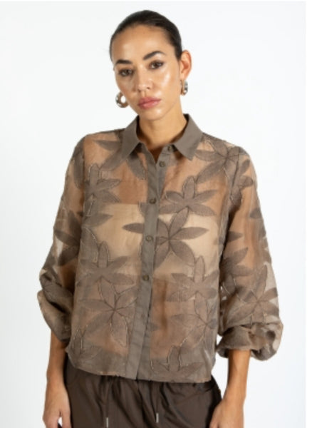 254 1423 Flower Structure Shirt