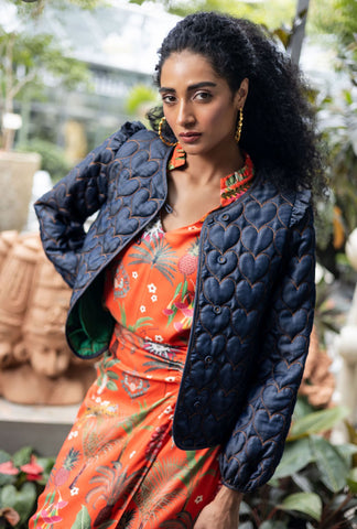 Brenda Denim Padded Jacket
