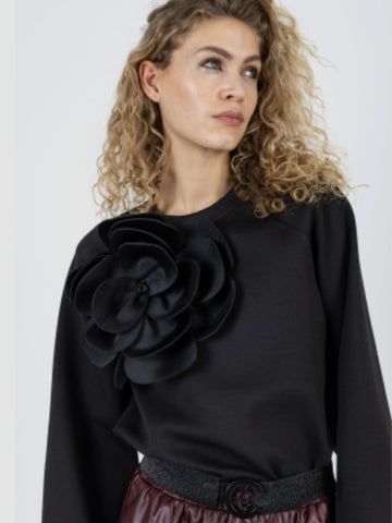 255 1508 Black Rose Sweatshirt