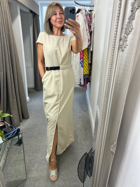 262 5213 Belted Dress