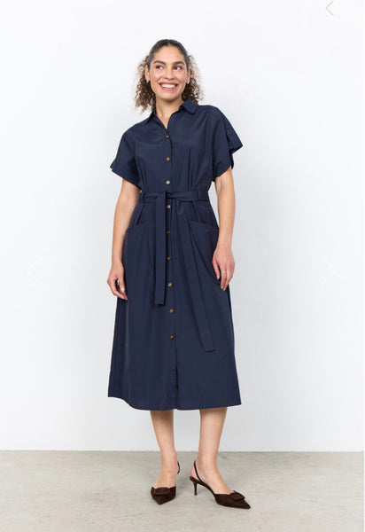 41899 Navy Circle Dress