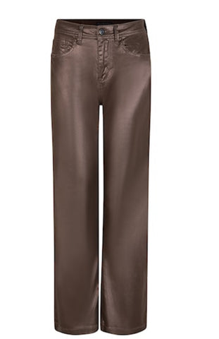 4692 Colette Faux Leather Sparkle Trouser