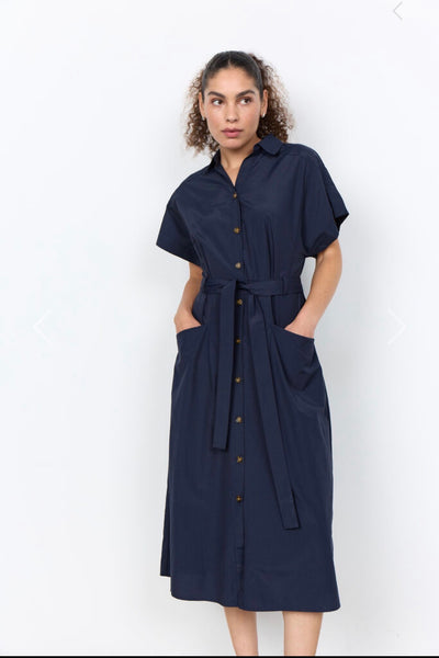 41899 Navy Circle Dress