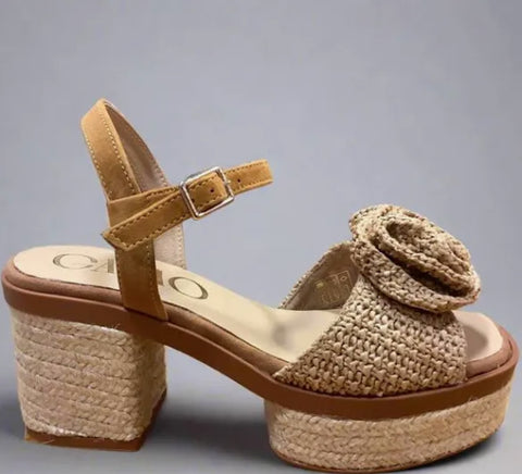 Luana Block Heel Sandal