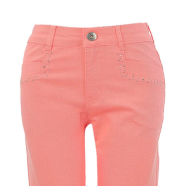 26213 White or Coral Jean