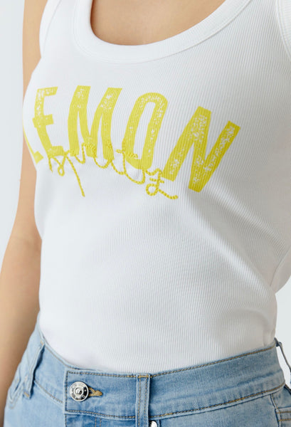 97457 Lemon Tank Top