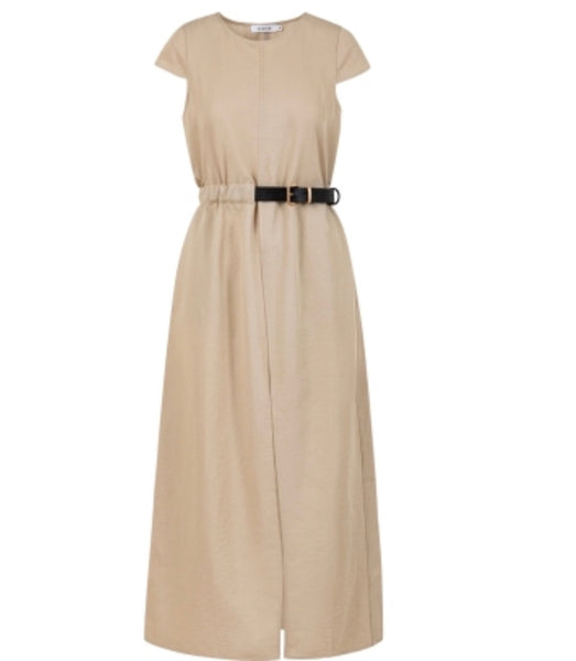 262 5213 Belted Dress