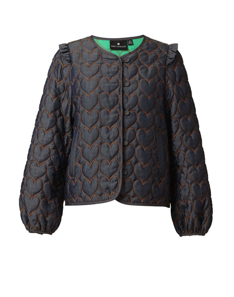 Brenda Denim Padded Jacket