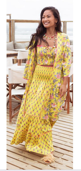 442 Yellow Blouse