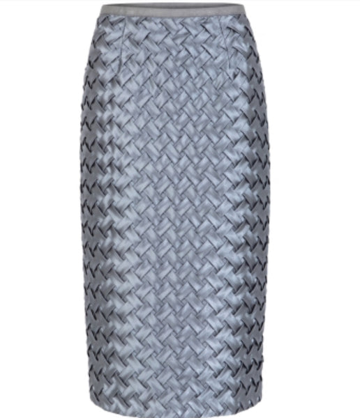 255 4101 Pencil Skirt Weave Detail