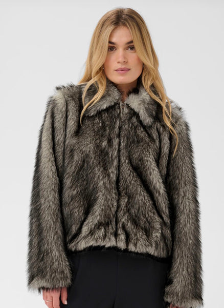 Sabey Faux Fur Jacket