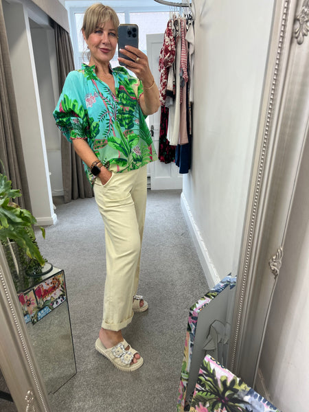 4916 Conny Linen Trouser