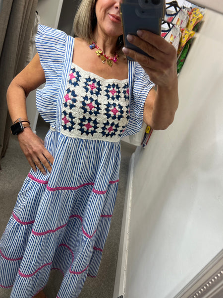 323 Pinstripe Dress