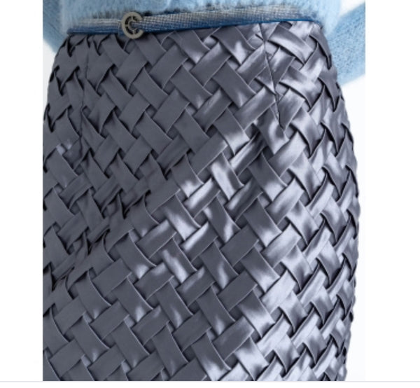 255 4101 Pencil Skirt Weave Detail