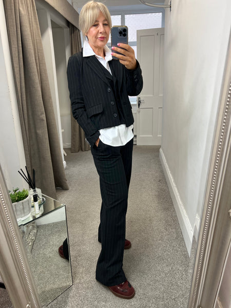 4623 Skipper Pinstripe Blazer