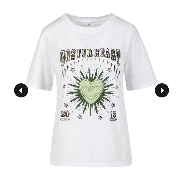 262 1243 Heart Beaded Tee
