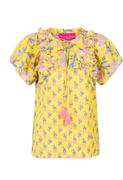 442 Yellow Blouse